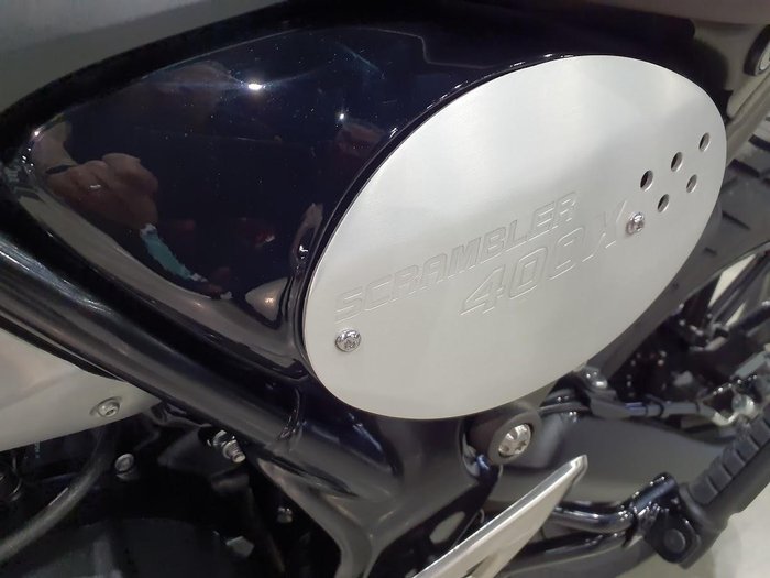 2025 Triumph Scrambler 400 X Scrambler Green