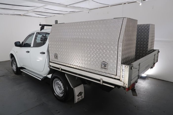 2013 Mitsubishi Triton GLX MN MY13 4x2 White
