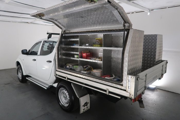 2013 Mitsubishi Triton GLX MN MY13 4x2 White