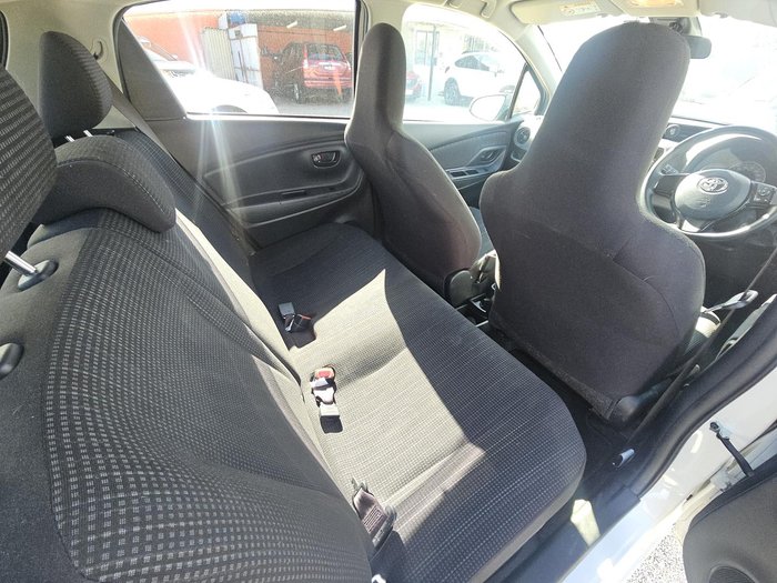 2019 Toyota Vitz Hybrid F NHP130 White