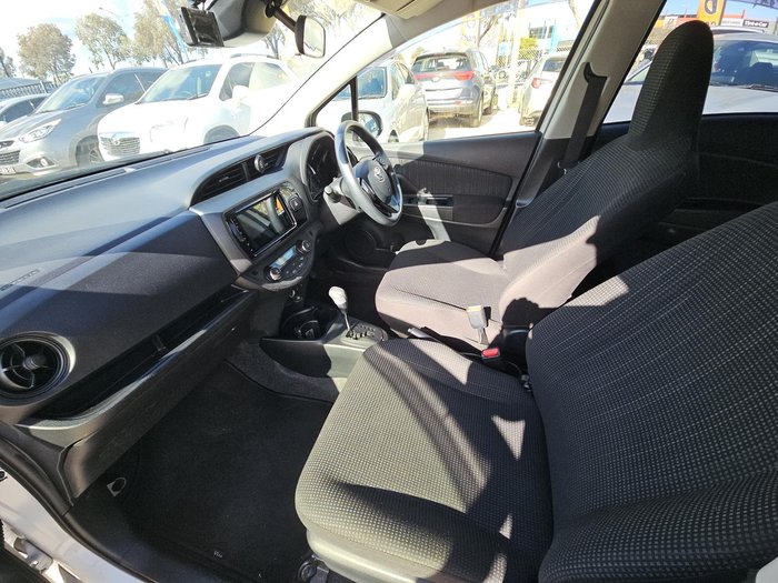 2019 Toyota Vitz Hybrid F NHP130 White