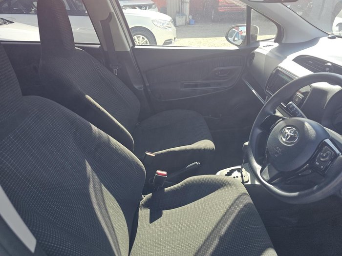 2019 Toyota Vitz Hybrid F NHP130 White