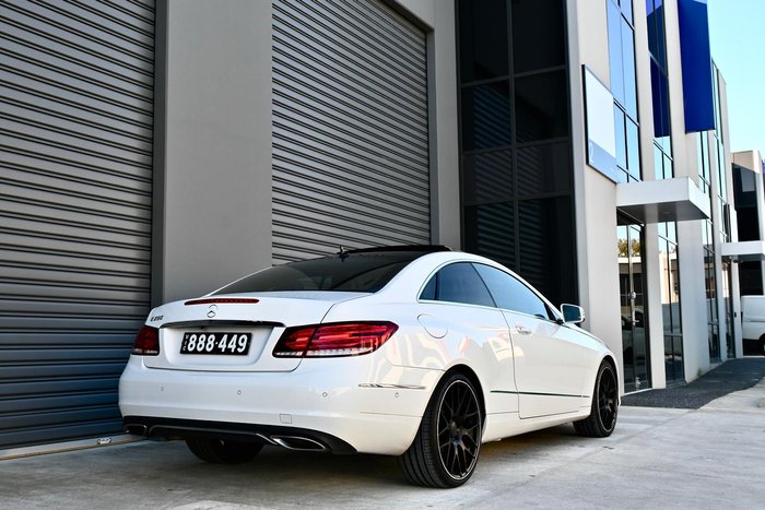 2014 Mercedes-Benz E-Class E250 C207 Diamond White BRIGHT