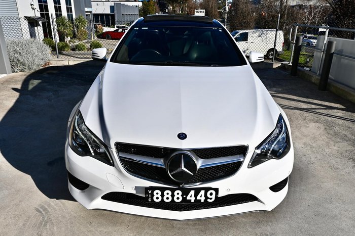 2014 Mercedes-Benz E-Class E250 C207 Diamond White BRIGHT