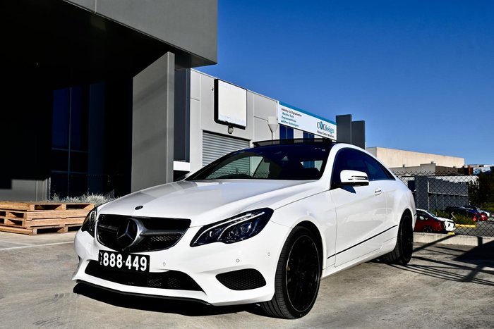 2014 Mercedes-Benz E-Class E250 C207 Diamond White BRIGHT