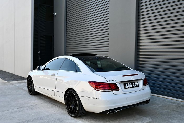 2014 Mercedes-Benz E-Class E250 C207 Diamond White BRIGHT