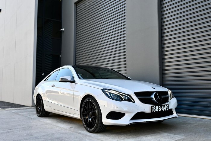 2014 Mercedes-Benz E-Class E250 C207 Diamond White BRIGHT