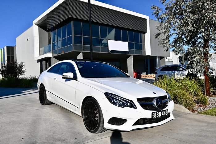 2014 Mercedes-Benz E-Class E250 C207 Diamond White BRIGHT
