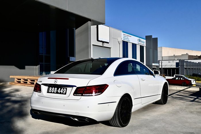 2014 Mercedes-Benz E-Class E250 C207 Diamond White BRIGHT