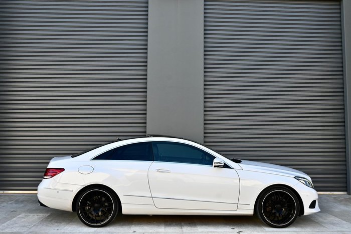 2014 Mercedes-Benz E-Class E250 C207 Diamond White BRIGHT