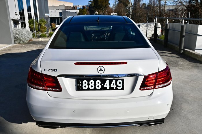 2014 Mercedes-Benz E-Class E250 C207 Diamond White BRIGHT