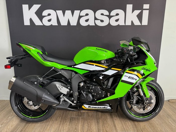 2025 Kawasaki 2025 Kawasaki 636CC NINJA ZX-6R 636CC GREEN