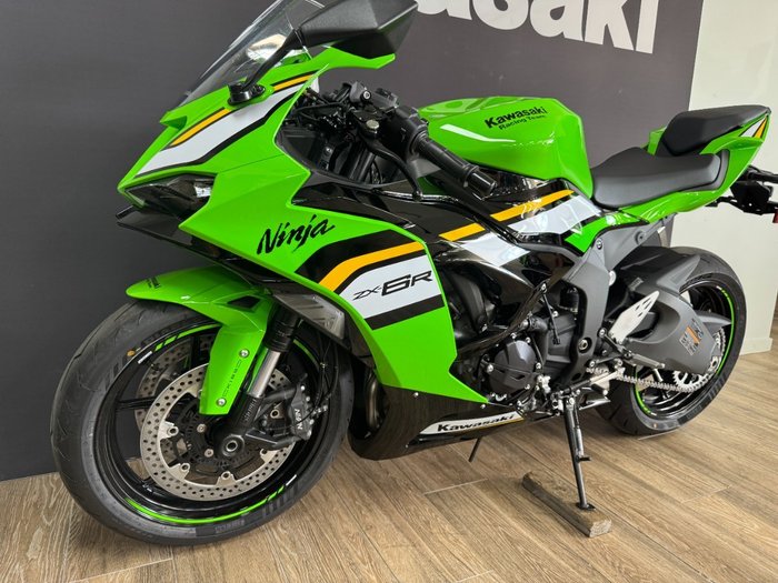 2025 Kawasaki 2025 Kawasaki 636CC NINJA ZX-6R 636CC GREEN