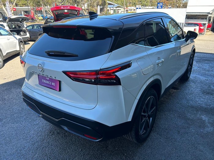 2023 Nissan QASHQAI ST-L J12 MY23 Ivory Pearl with Pearl Black Roof