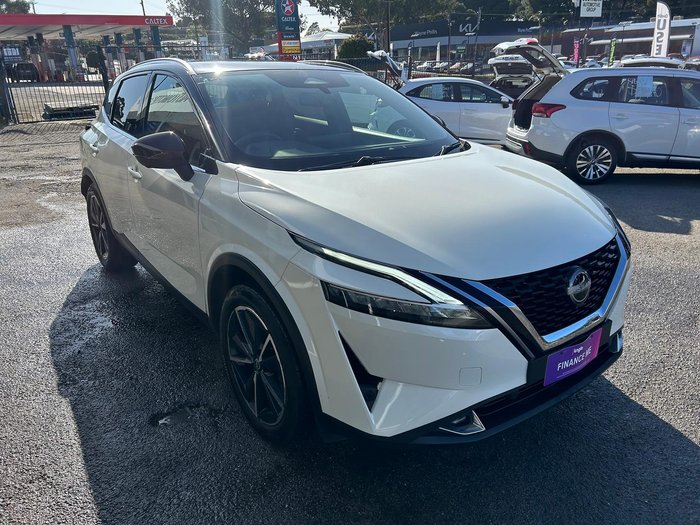2023 Nissan QASHQAI ST-L J12 MY23 Ivory Pearl with Pearl Black Roof