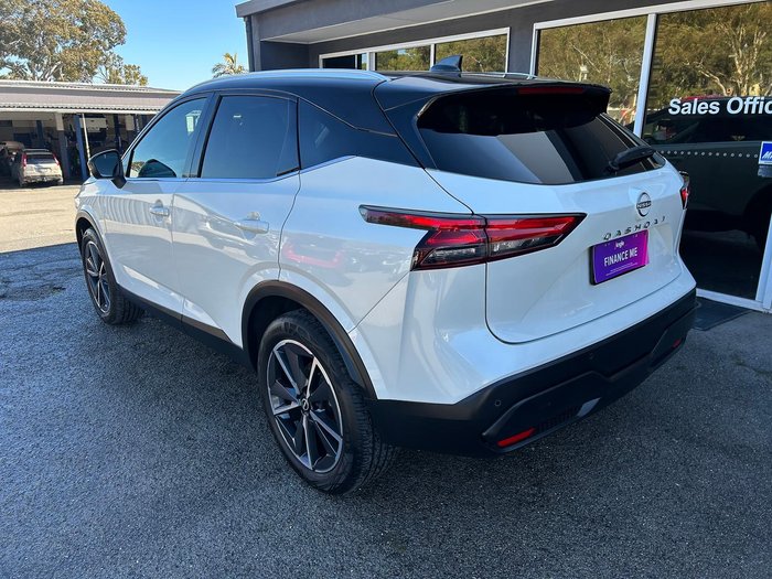 2023 Nissan QASHQAI ST-L J12 MY23 Ivory Pearl with Pearl Black Roof