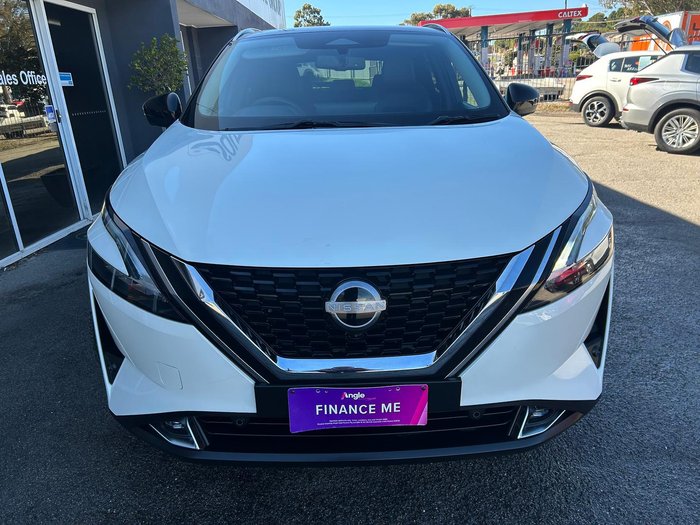 2023 Nissan QASHQAI ST-L J12 MY23 Ivory Pearl with Pearl Black Roof