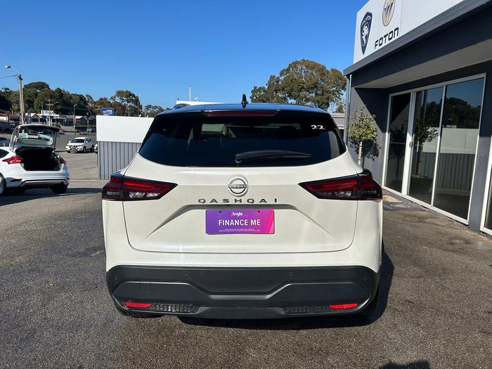 2023 Nissan QASHQAI ST-L J12 MY23 Ivory Pearl with Pearl Black Roof