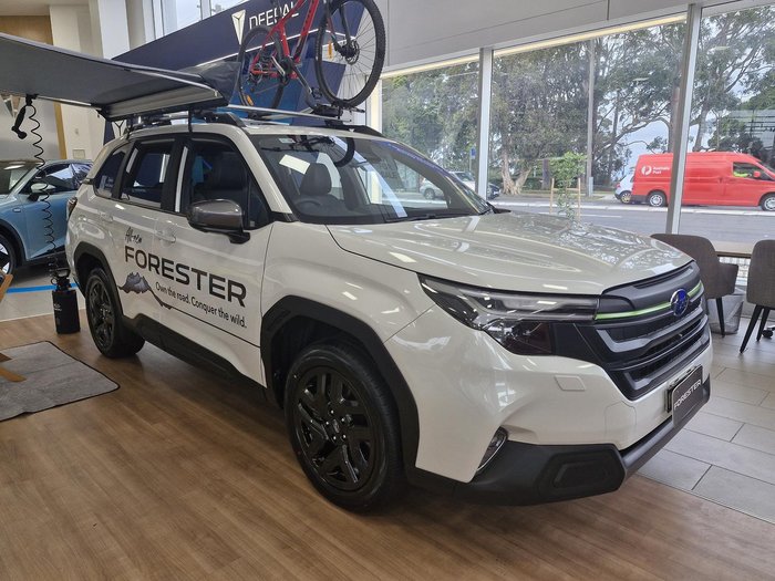 2025 Subaru Forester Sport S6 MY26 AWD Crystal White