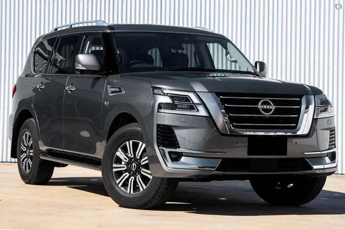 2025 Nissan Patrol Ti-L Y62 MY25 4X4 Dual Range Gun Metallic