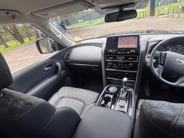 2026 Nissan Patrol Warrior Y62 MY26 4X4 Dual Range Black Obsidian