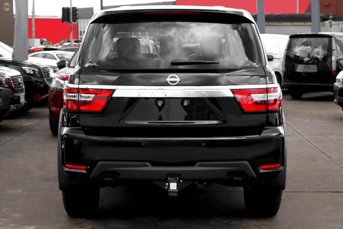 2025 Nissan Patrol Warrior Y62 MY25 4X4 Dual Range Black Obsidian