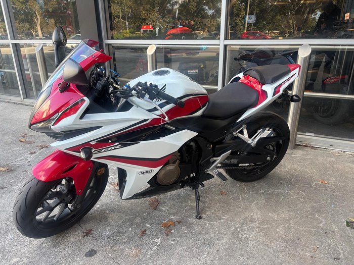2018 Honda CBR500RA (ABS) CBR500 White