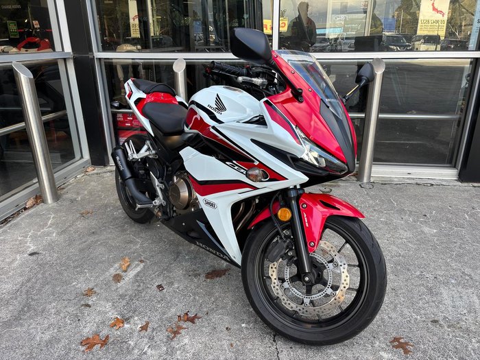 2018 Honda CBR500RA (ABS) CBR500 White