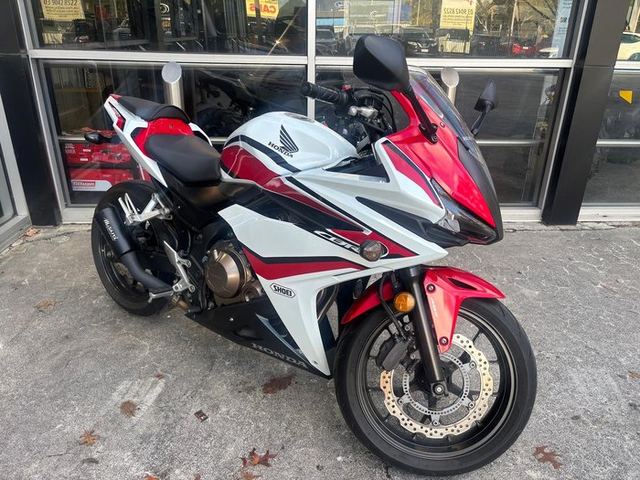 2018 Honda CBR500RA (ABS) CBR500 White