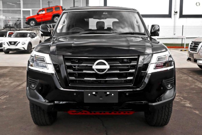 2025 Nissan Patrol Warrior Y62 MY25 4X4 Dual Range Black Obsidian