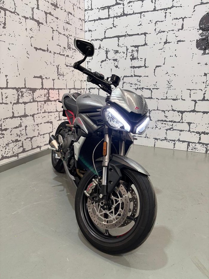 2022 Triumph Street Triple RS Street Triple Silver
