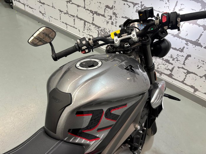 2022 Triumph Street Triple RS Street Triple Silver
