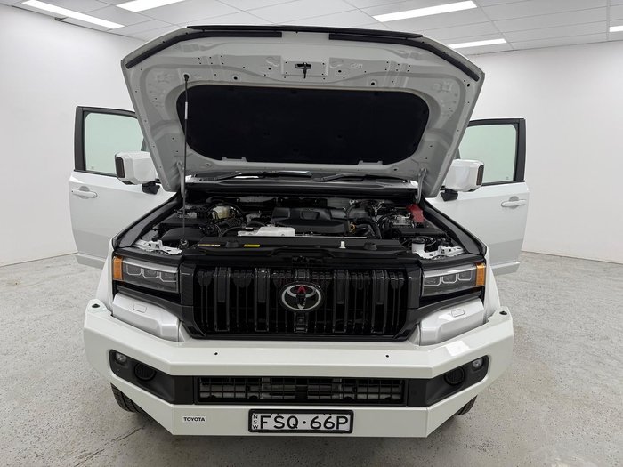 2024 Toyota Landcruiser Prado VX GDJ251R 4X4 Dual Range Frosted White