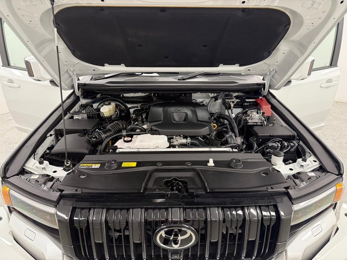2024 Toyota Landcruiser Prado VX GDJ251R 4X4 Dual Range Frosted White