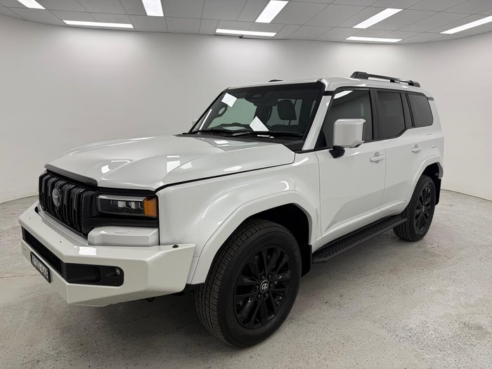 2024 Toyota Landcruiser Prado VX GDJ251R 4X4 Dual Range Frosted White