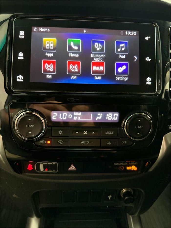 2017 Mitsubishi Triton GLS MQ MY17 4X4 Dual Range Earth Green