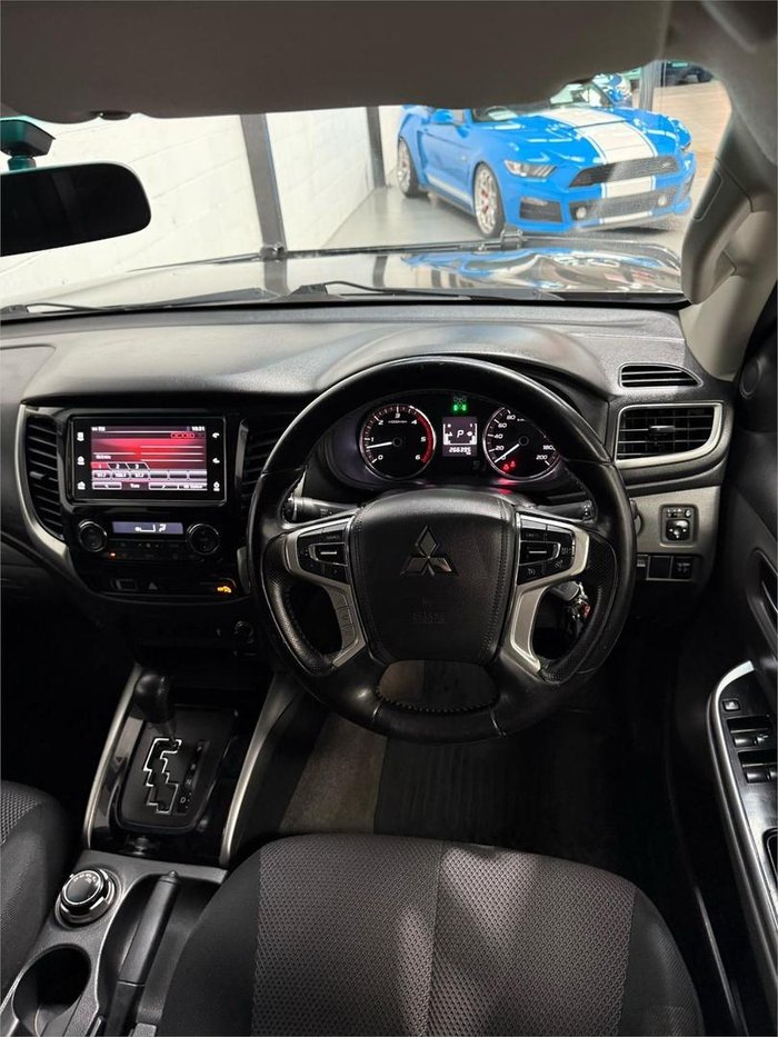 2017 Mitsubishi Triton GLS MQ MY17 4X4 Dual Range Earth Green