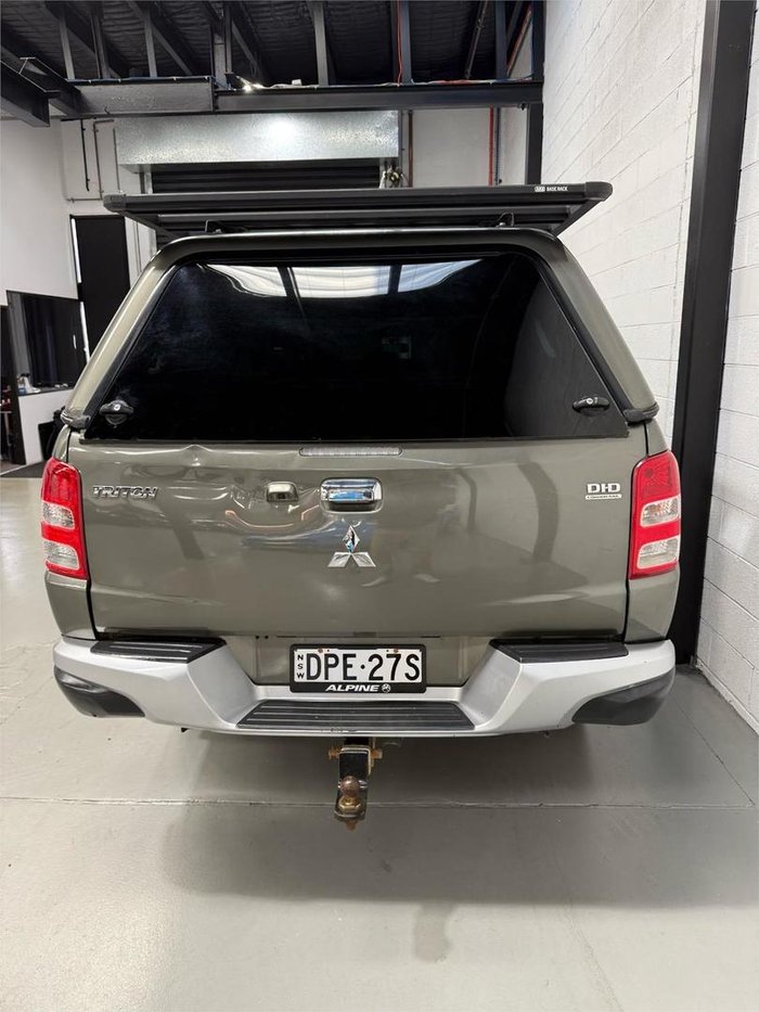 2017 Mitsubishi Triton GLS MQ MY17 4X4 Dual Range Earth Green