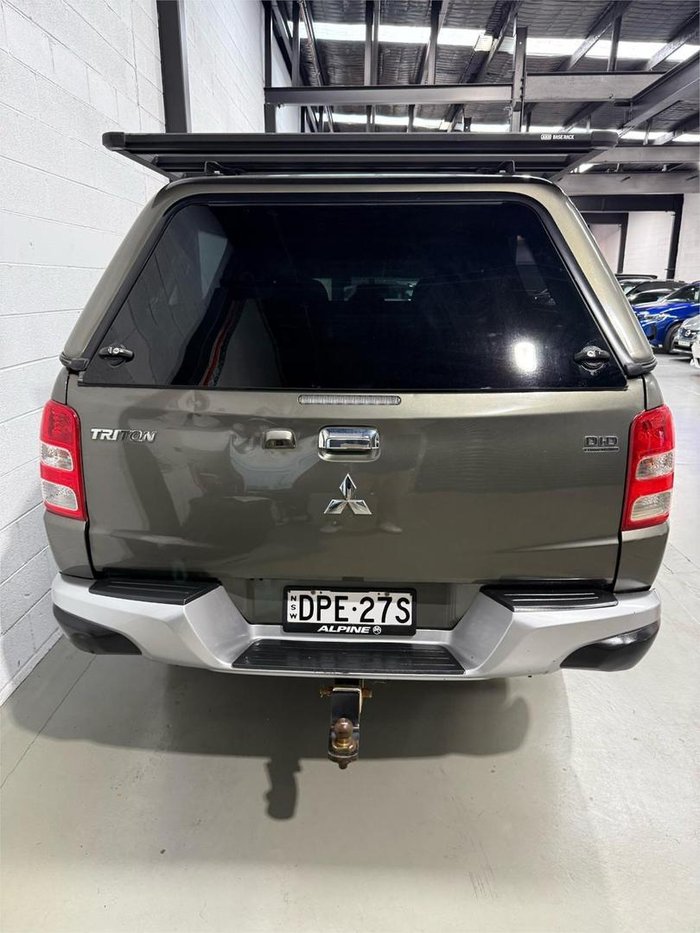 2017 Mitsubishi Triton GLS MQ MY17 4X4 Dual Range Earth Green
