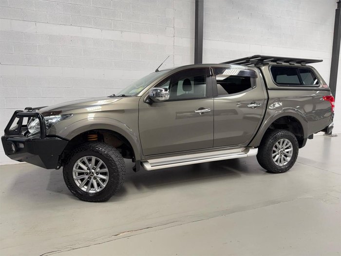 2017 Mitsubishi Triton GLS MQ MY17 4X4 Dual Range Earth Green
