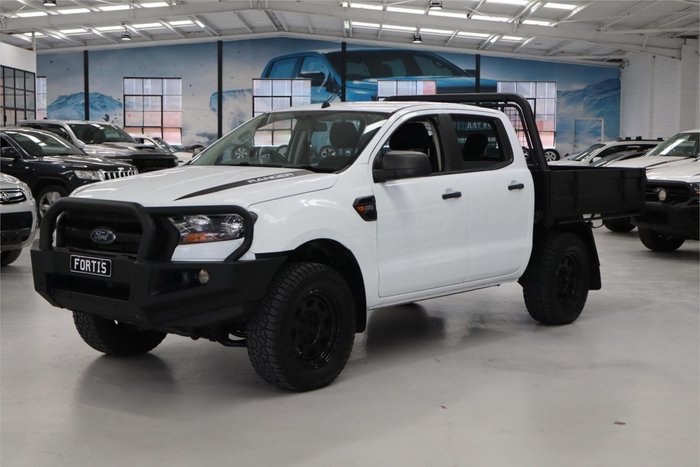 2018 Ford Ranger XL Hi-Rider PX MkII MY18 4x2 Frozen White