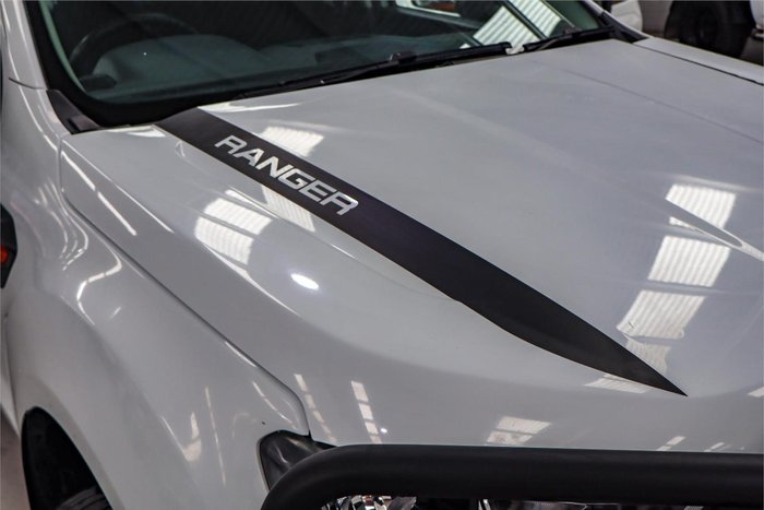 2018 Ford Ranger XL Hi-Rider PX MkII MY18 4x2 Frozen White