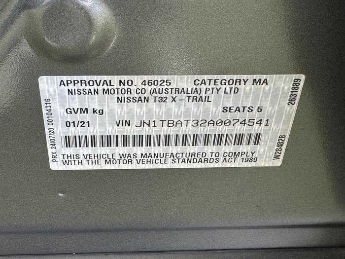 2020 Nissan X-TRAIL ST