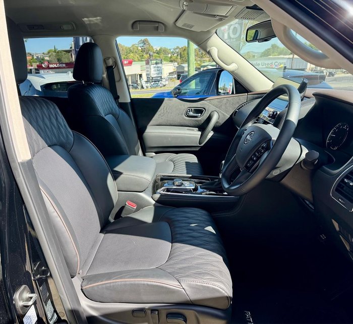 2025 Nissan Patrol Warrior Y62 MY25 4X4 Dual Range Black Obsidian