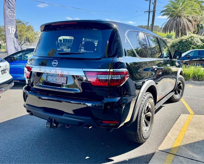 2025 Nissan Patrol Warrior Y62 MY25 4X4 Dual Range Black Obsidian