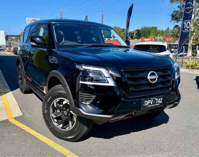 2025 Nissan Patrol Warrior Y62 MY25 4X4 Dual Range Black Obsidian