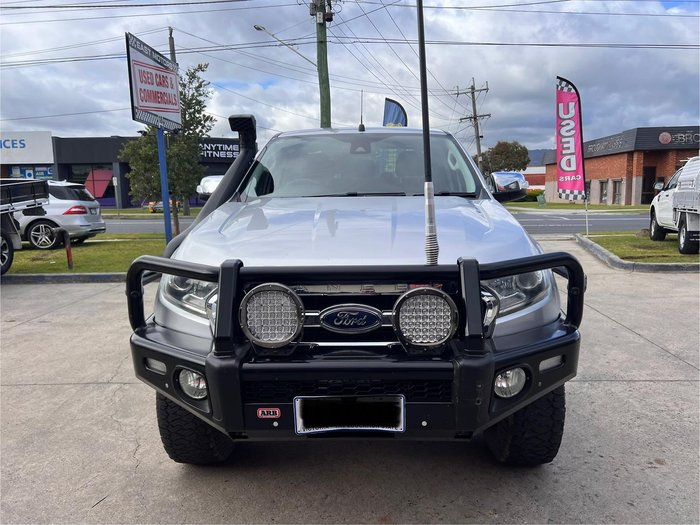 2017 Ford Ranger XLT PX MkII 4X4 Dual Range Ingot Silver