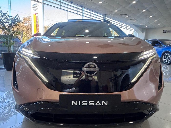2025 Nissan Ariya Evolve FE0 MY25 Four Wheel Drive Akatsuki Copper/Black Roof