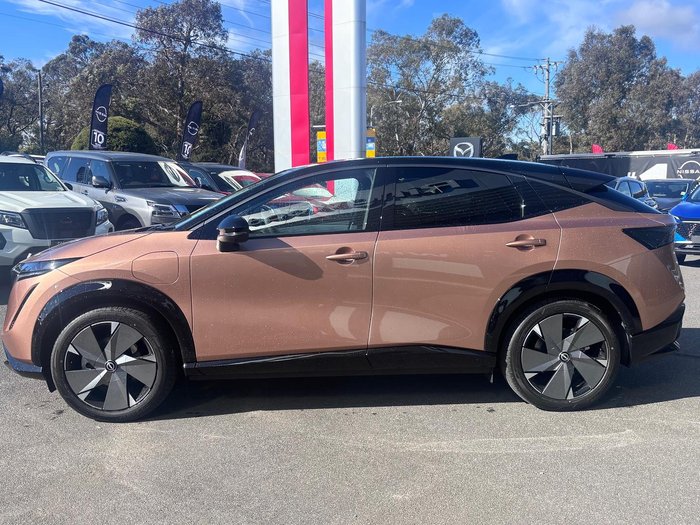 2025 Nissan Ariya Evolve FE0 MY25 Four Wheel Drive Akatsuki Copper/Black Roof