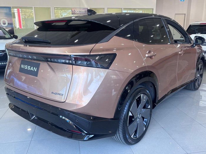 2025 Nissan Ariya Evolve FE0 MY25 Four Wheel Drive Akatsuki Copper/Black Roof